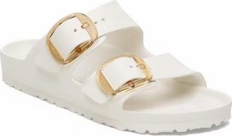 Birkenstock Womens Arizona Big Buckle 1029651 Sandal In Egg Shell