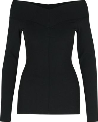 Stella McCartney Black Viscose Blend Top