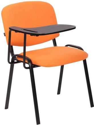 Clp silla conferencia Ken con mesa plegable & en tela Naranja