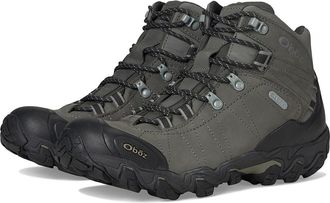 Oboz Footwear Bridger BDRY Mens Hiking Boots Chacoal : 11.5 D - Medium, Leather/Textile