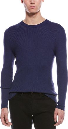 Raffi Raglan Wool-Blend Crewneck Sweater