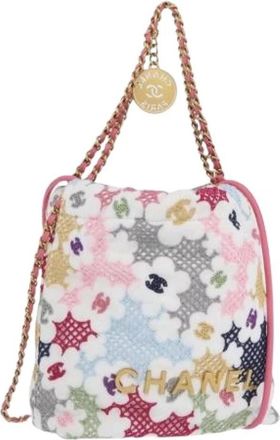 Chanel Pre-owned Nylon chanel-bags - Dames - Vintage Tas - Veelkleurig - ONE Size - Nylon - Vintage