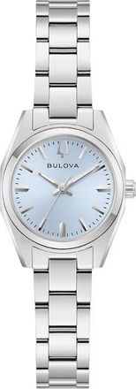 Bulova Surveyor Womens Silver Watch 96L345 Stainless Steel - One Size