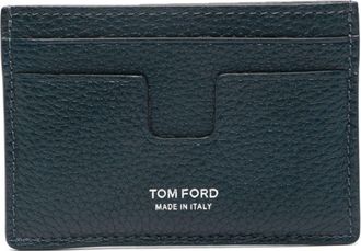 Tom Ford Portacarte in pelle - Blu