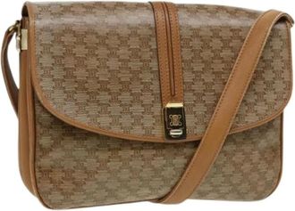 Celine Pre-owned Cross Body Bags, female, Beige, Size: ONE SIZE Pre-owned Canvas celine-bags