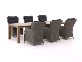 Intenso Furniture Intenso Milano/ROUGH-X 320cm lounge-dining tuinset 7-delig