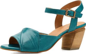 Miz Mooz Attie Heeled Sandals Womens Sandals Marine : EU 42 (US Womens 10.5-11) B - Medium, Leather