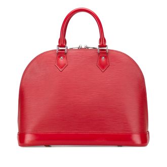Louis Vuitton Alma Handtas Epi Leer