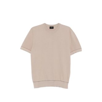 Brioni Contrast-trim T-shirt