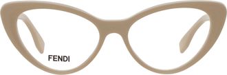 Fendi Demo Cat Eye Ladies Eyeglasses FE50075I 057 53