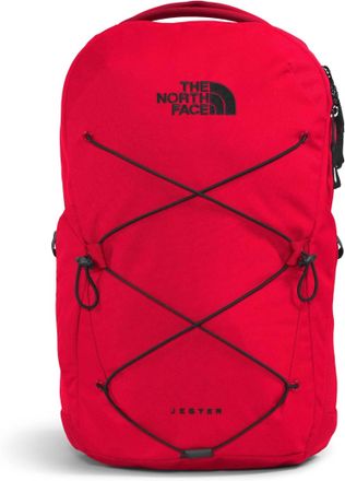 The North Face Mens Jester Everyday Laptop Backpack In Tnf Red/tnf Black