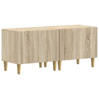 vidaXL Mueble De Tv Roble Sonoma Madera De Ingenier&iacute;a Vidaxl