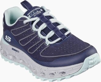 Skechers Womens Womens Step At Slip On Trainers - Navy/Multi - Size: 5.5
