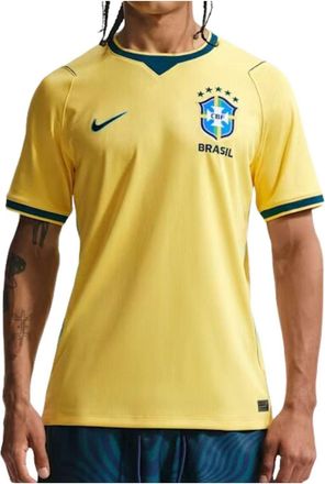 Nike Brazil 2026 Stadium Home Replica Jersey Canary Light Menta Geode Teal IF7054-724
