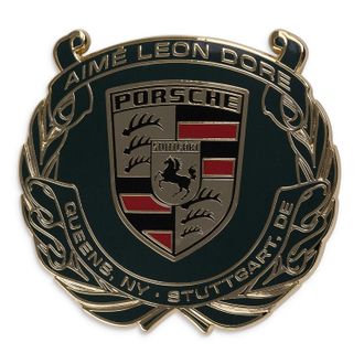 Aim&eacute; Leon Dore Multicolor Porsche 993 Wreath Badge