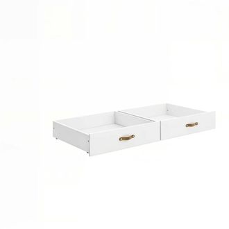Muemue Cajones Set De 2 Blanco 23.7x94.2x59.8cm