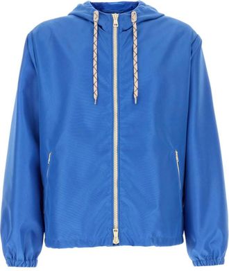 Gucci Blue Hooded Jacket