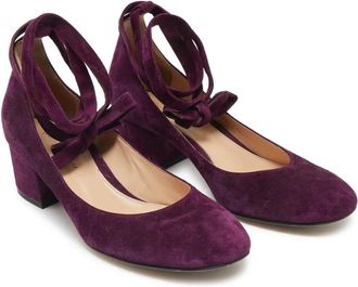 Gianvito Rossi Pumps con cinturino - Viola