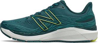 New Balance Fresh Foam X 860 V12 Running Shoe - Mountain Teal/Sulphur Yellow - 10.5 - Regular