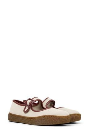 Camper Peu Terreno Mary Jane Flat in Light Beige at Nordstrom, Size 36