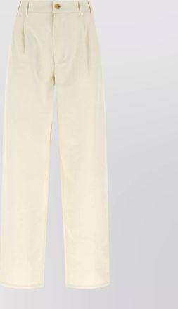 A.P.C. pants pleated front side pockets