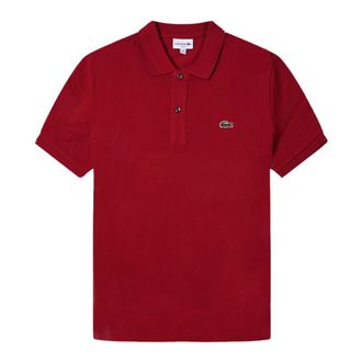 Lacoste Polo Shirts, male, Red, Size: 3XL Slim Fit Polo Shirt