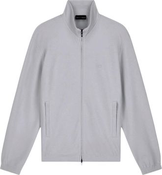 Emporio Armani Grey Regular Track Jacket