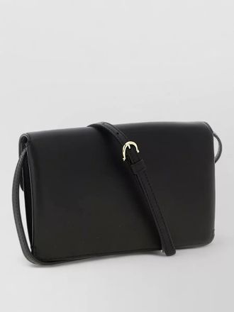 Ferragamo gancini leather shoulder bag