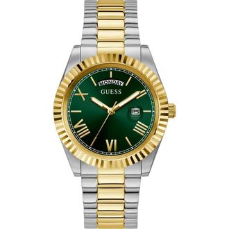 Guess Connoisseur Horloge - Heren - Accessoires - Grijs - Maat: ONE Size