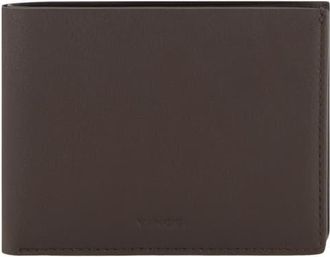 Vince Nappa Leather Bifold Wallet in Tobacco at Nordstrom