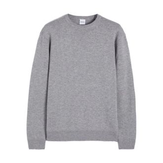 Aspesi Heren, Truien, Grijs, Maat: L