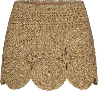 Simon Miller Minigonna Beep Beep - Oro