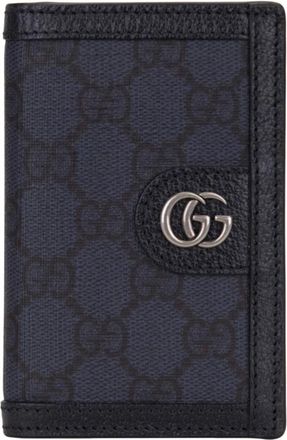 Gucci Wallets & Cardholders, male, Blue, Size: ONE SIZE Bi-fold Wallet