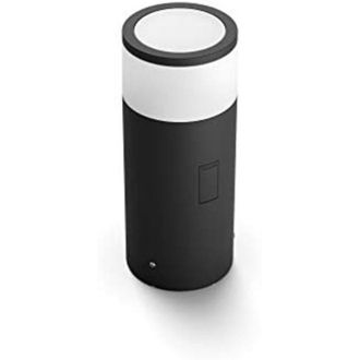 Philips Extensi&oacute;n Del Poste De Aluminio Negro De Exterior Calla Hue 1742030p7