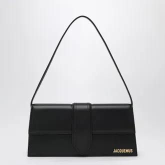 Jacquemus Le Grand Bambino Black Leather Bag