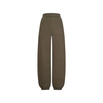 Jil Sander Pantal&oacute;n de ch&aacute;ndal Jogger - Trousers - Mujer - Verde - L