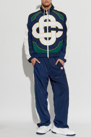 Casablanca Jacket With Logo, Mens, Multicolour