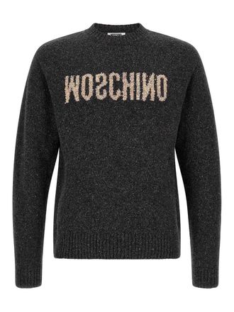 Moschino Mirrored logo sweater