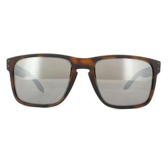 Oakley Square Mens Matt Brown Tortoise Prizm Black Sunglasses - One Size