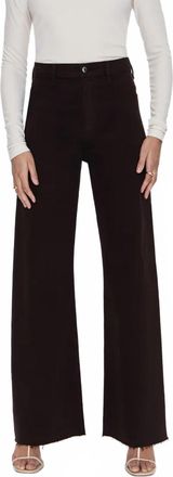 Pistola Denim Penny High Rise Wide Leg Jean In Mocha