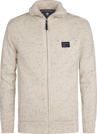 Petrol Industries Heren Gebreid Vest Tomahawk - Wit