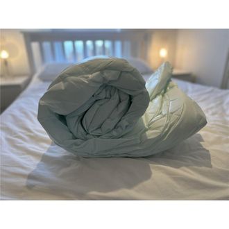 Clifton Waterproof Green Tint Fire Resistant Duvet - 10.5 Tog | Size: Double