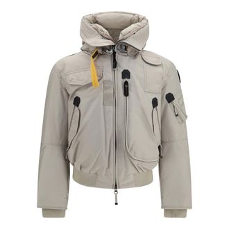 Parajumpers Bomber Gobi met Capuchon - Heren - Jassen - Grijs - Maat: XL Nylon