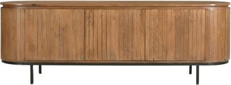 Moloo Mueble de TV de madera maciza de 170 cm