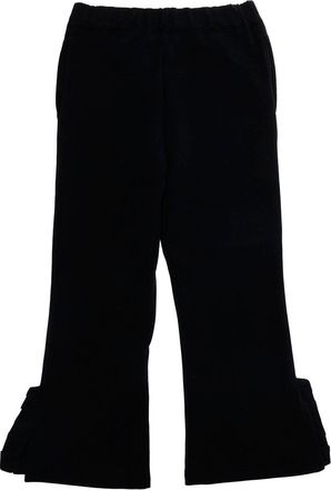 Marni Girls Cotton Pants Black Trousers