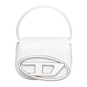 Diesel Tassen, Dames, Wit, ONE Size, Leer, 1DR XS Mini Bag
