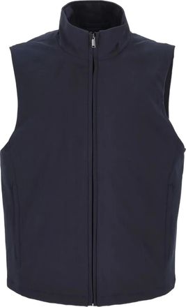 Calvin Klein zip-up sleeveless gilet - men - Recycled Polyester - L - Blue