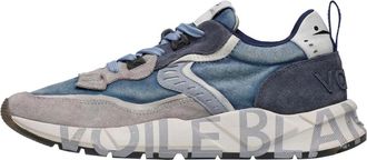 Voile Blanche Club 01 Sneakers - Heren - Sneakers - Blauw - 41 EU - Leer - Schoenen