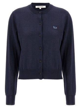 Maison Kitsun&eacute; Baby Fox Sweaters And Cardigans Blue