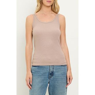 Michael Stars Breken Boyfriend Tank in Macadamia at Nordstrom